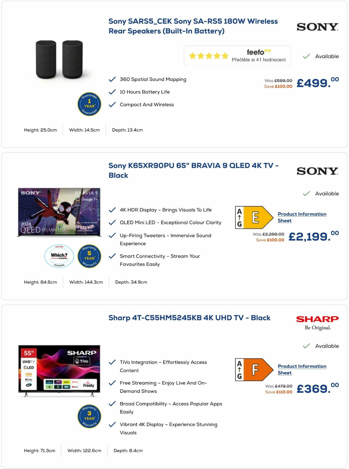 Euronics Offers from 15 January