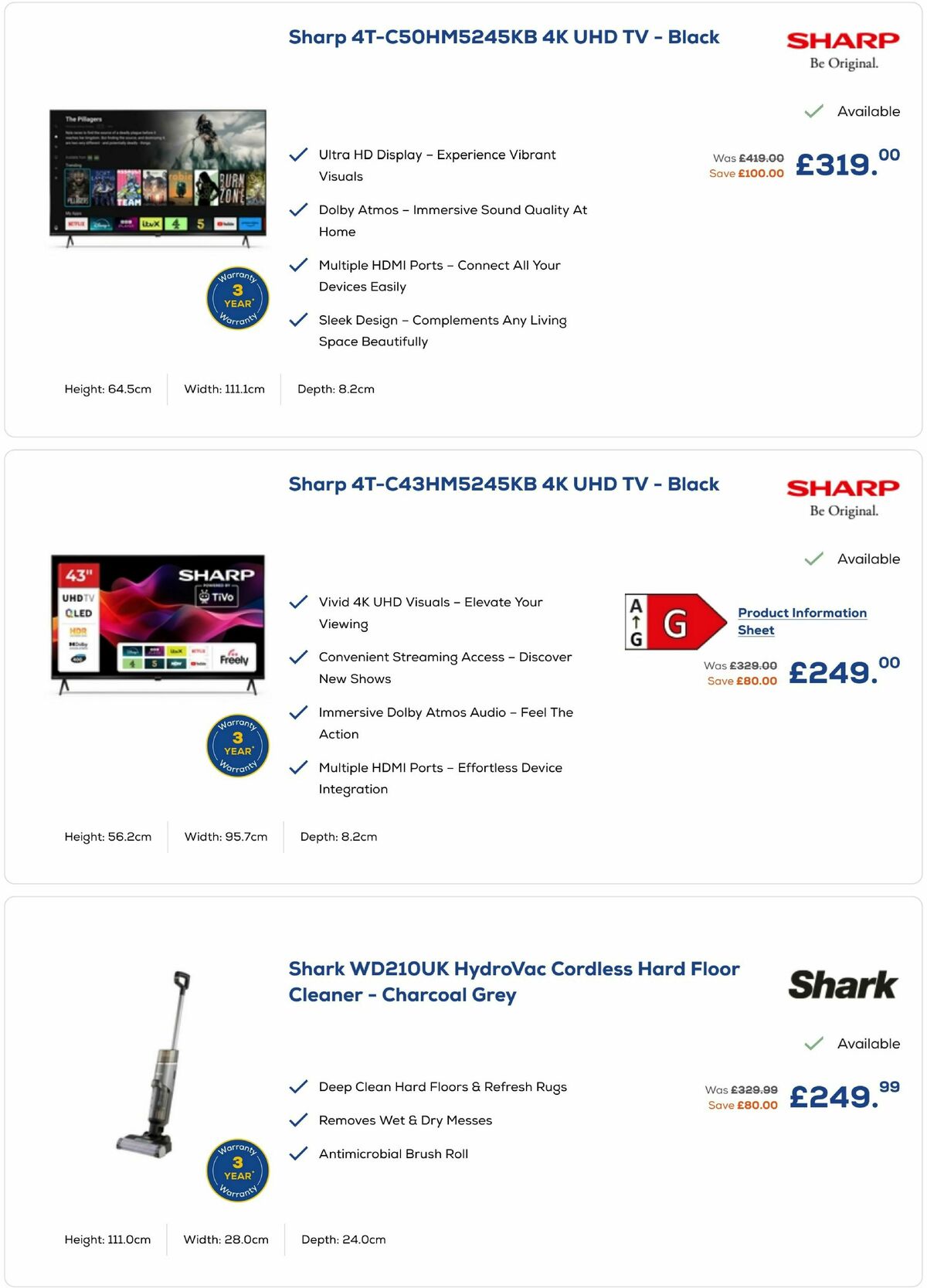 Euronics Offers from 15 January