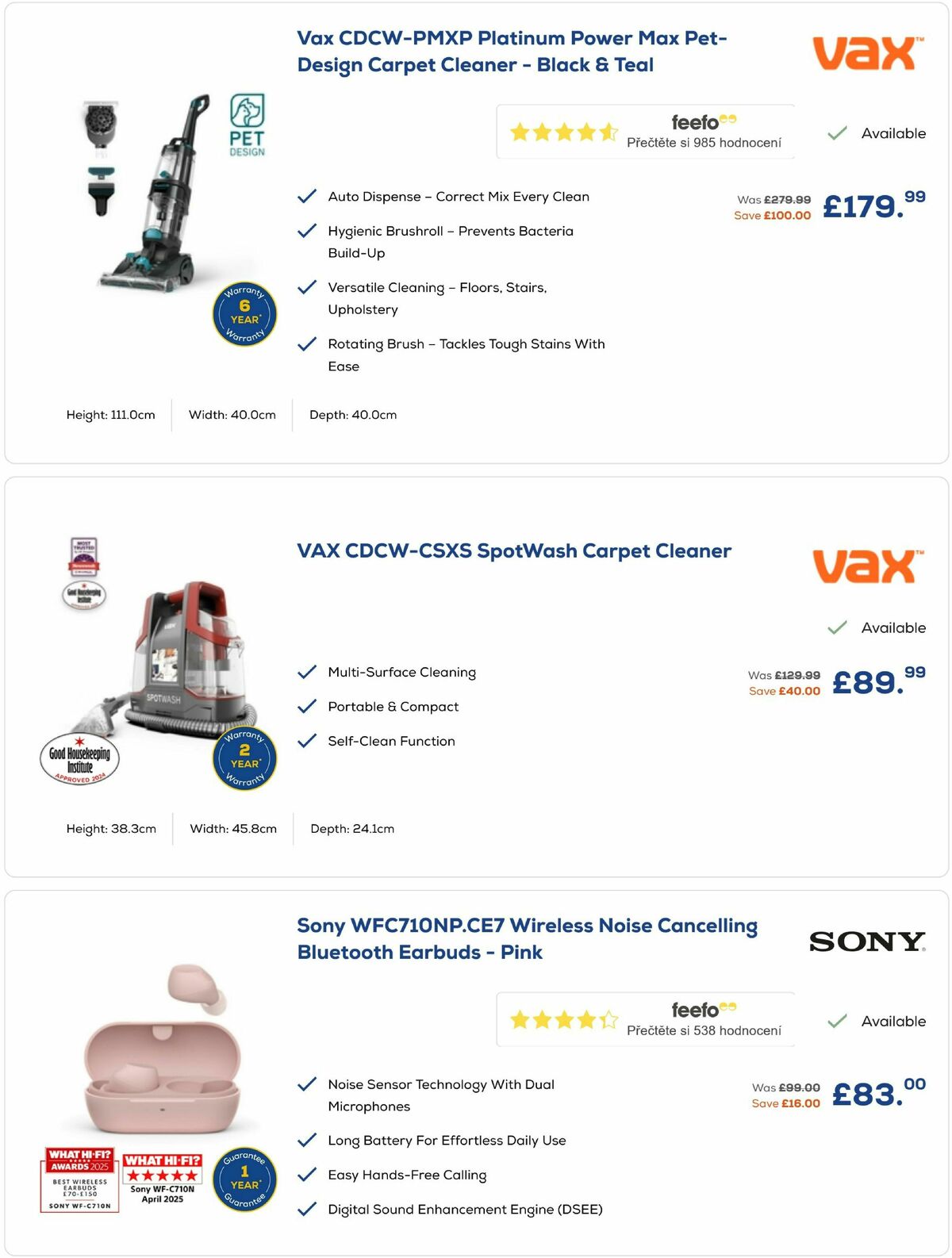 Euronics Offers from 4 February