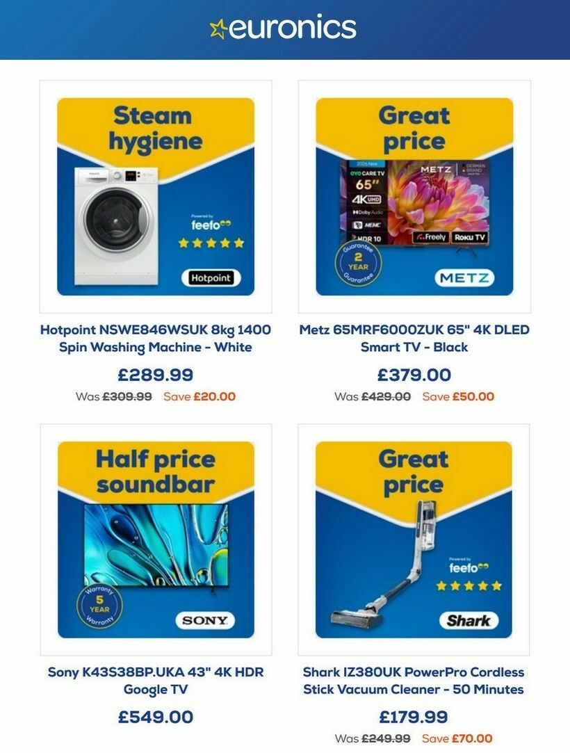 Euronics Offers from 26 February