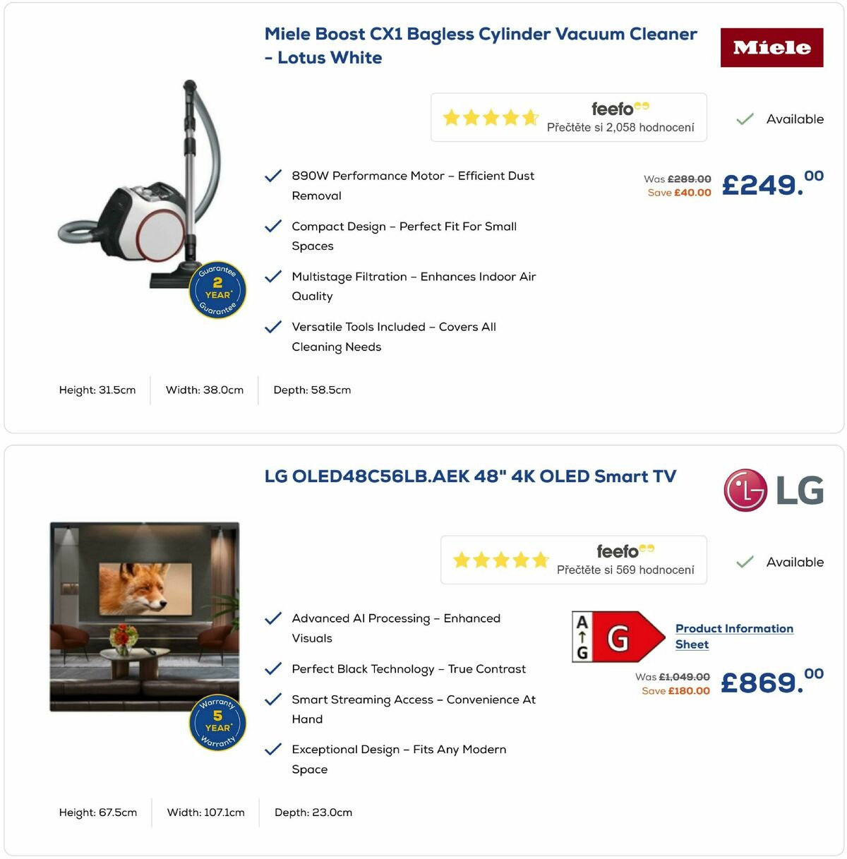 Euronics Offers from 26 February