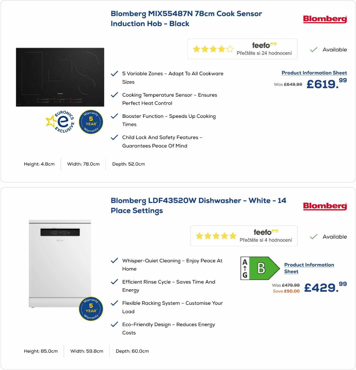 Euronics Offers from 26 February