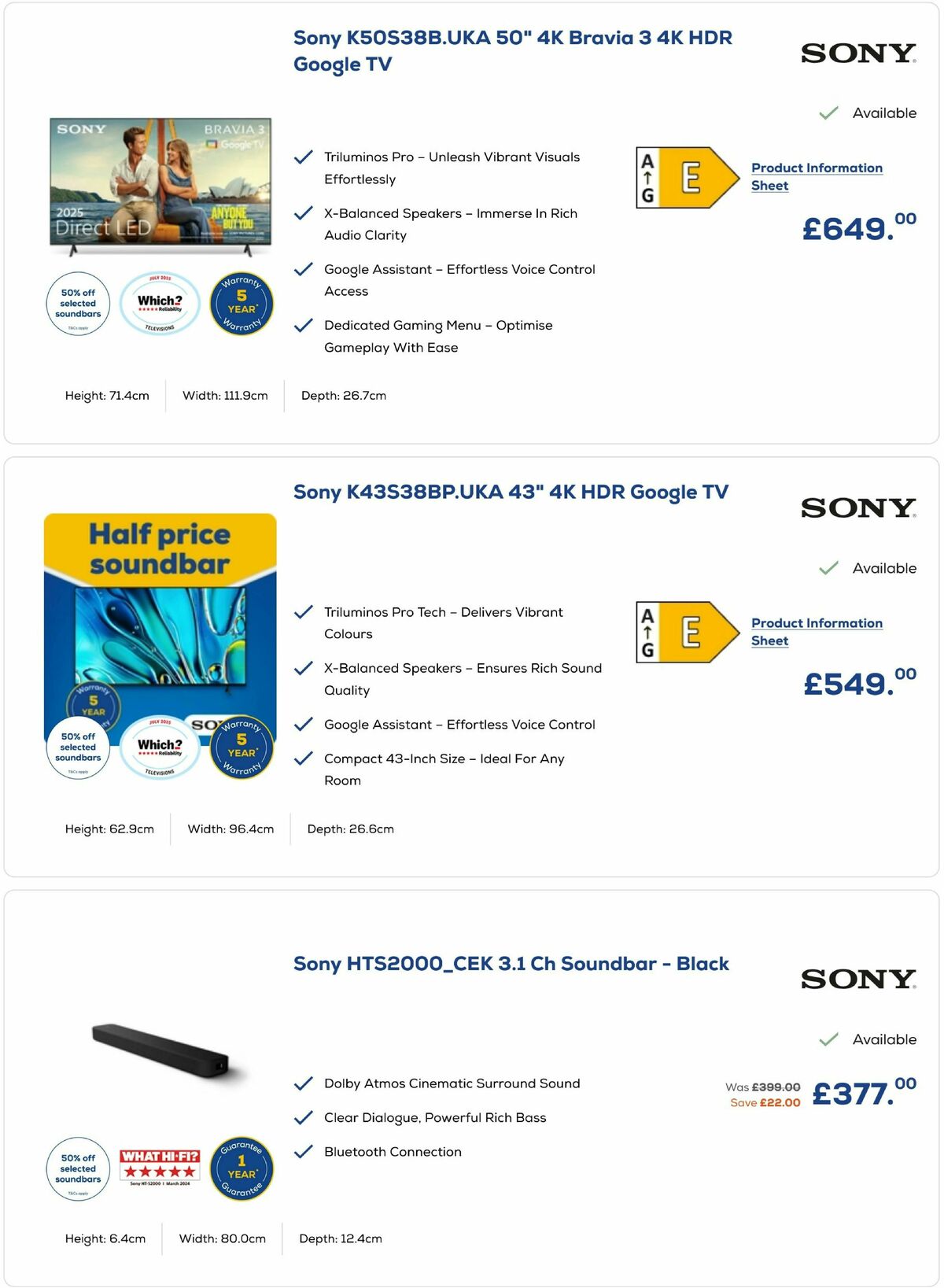 Euronics Offers from 26 February