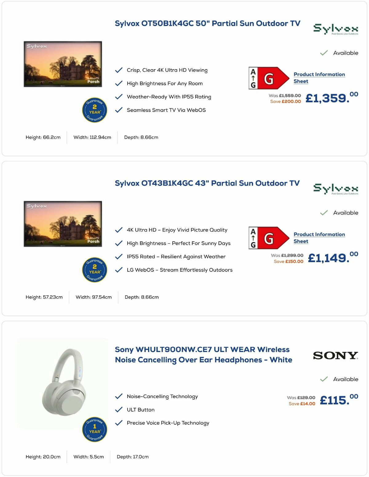 Euronics Offers from 19 March