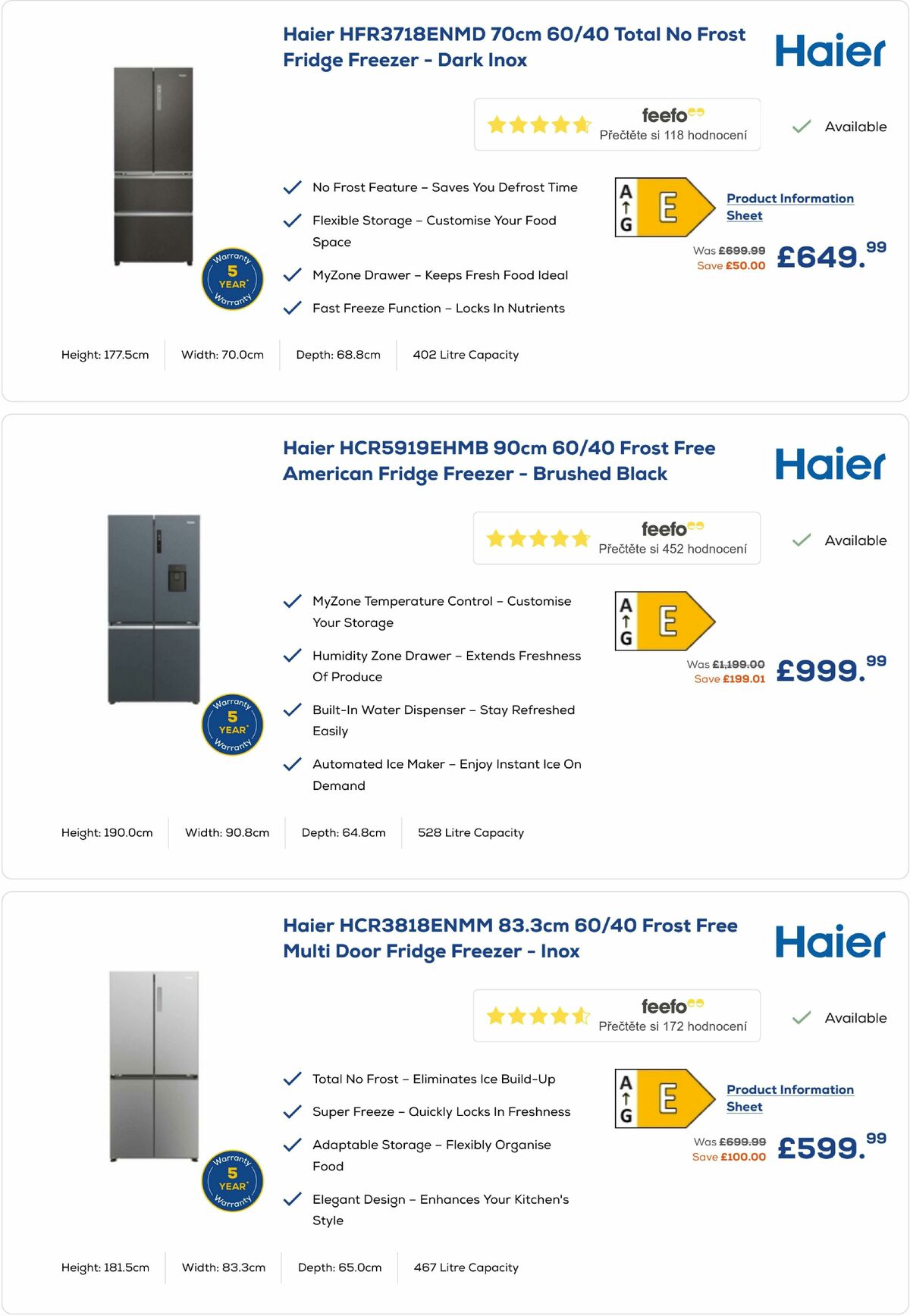 Euronics Offers from 19 March