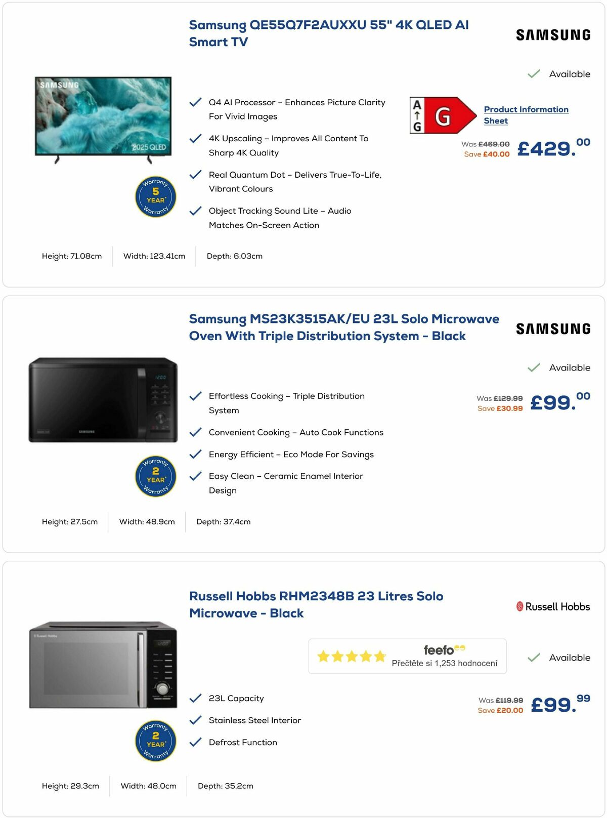 Euronics Offers from 9 April