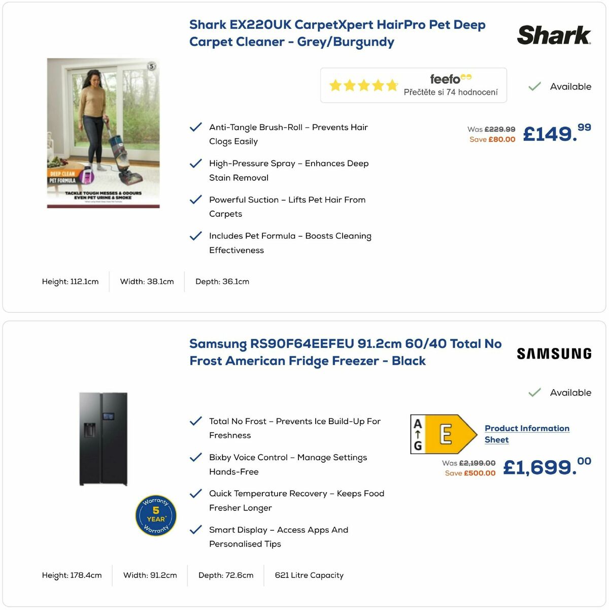 Euronics Offers from 9 April