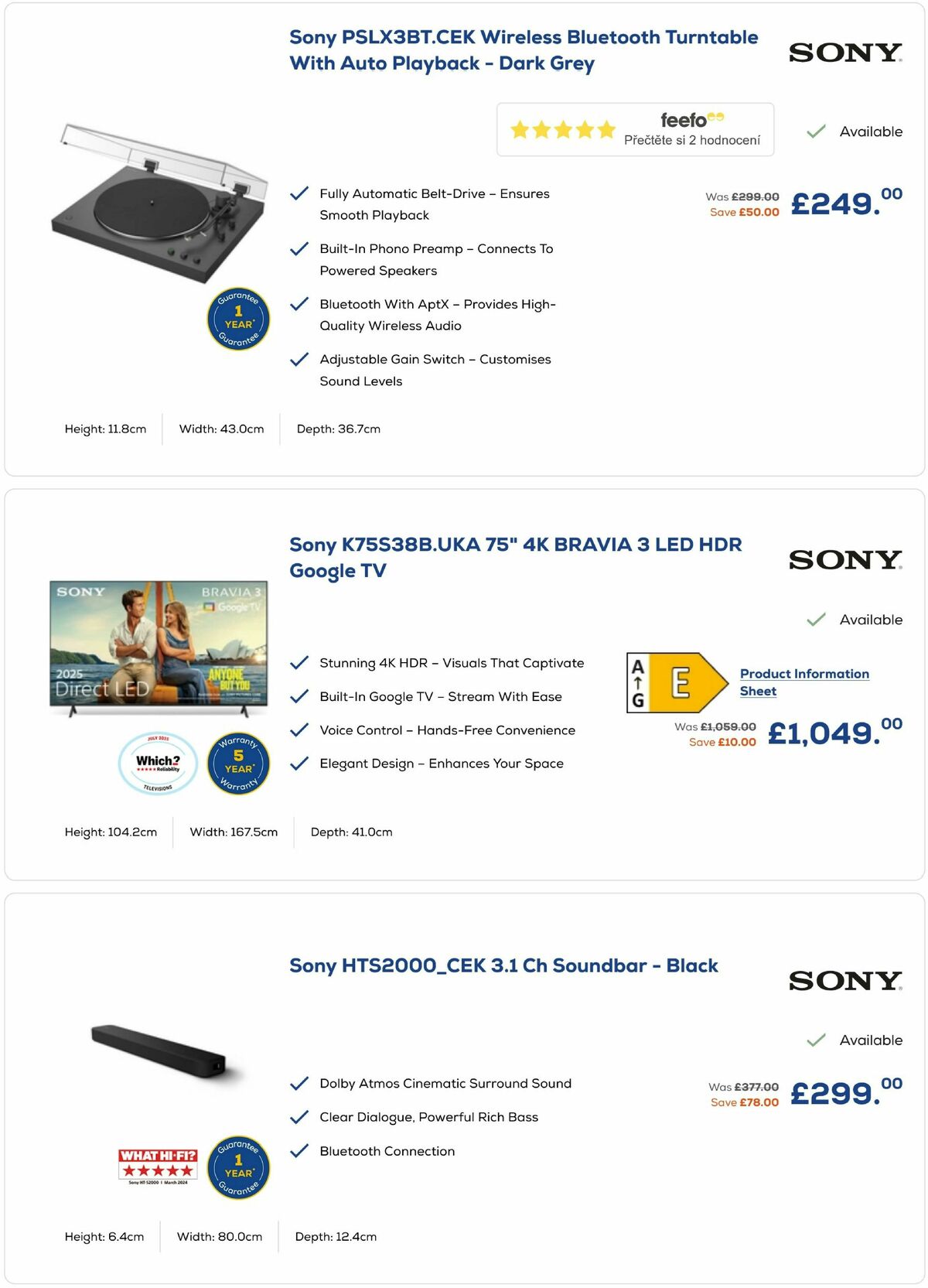 Euronics Offers from 9 April