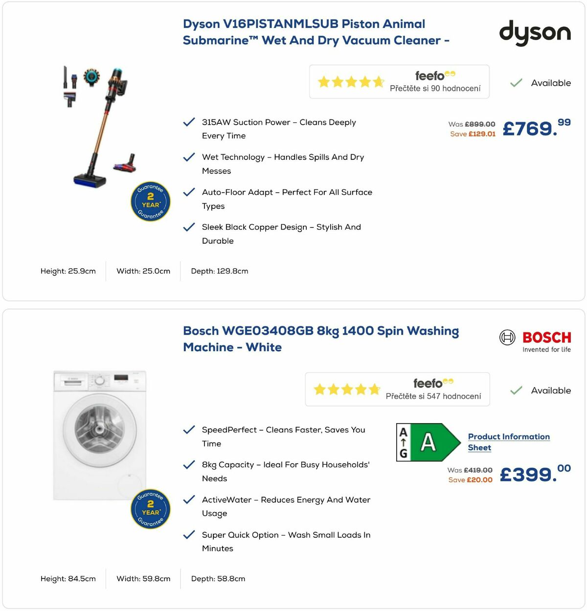 Euronics Offers from 29 April