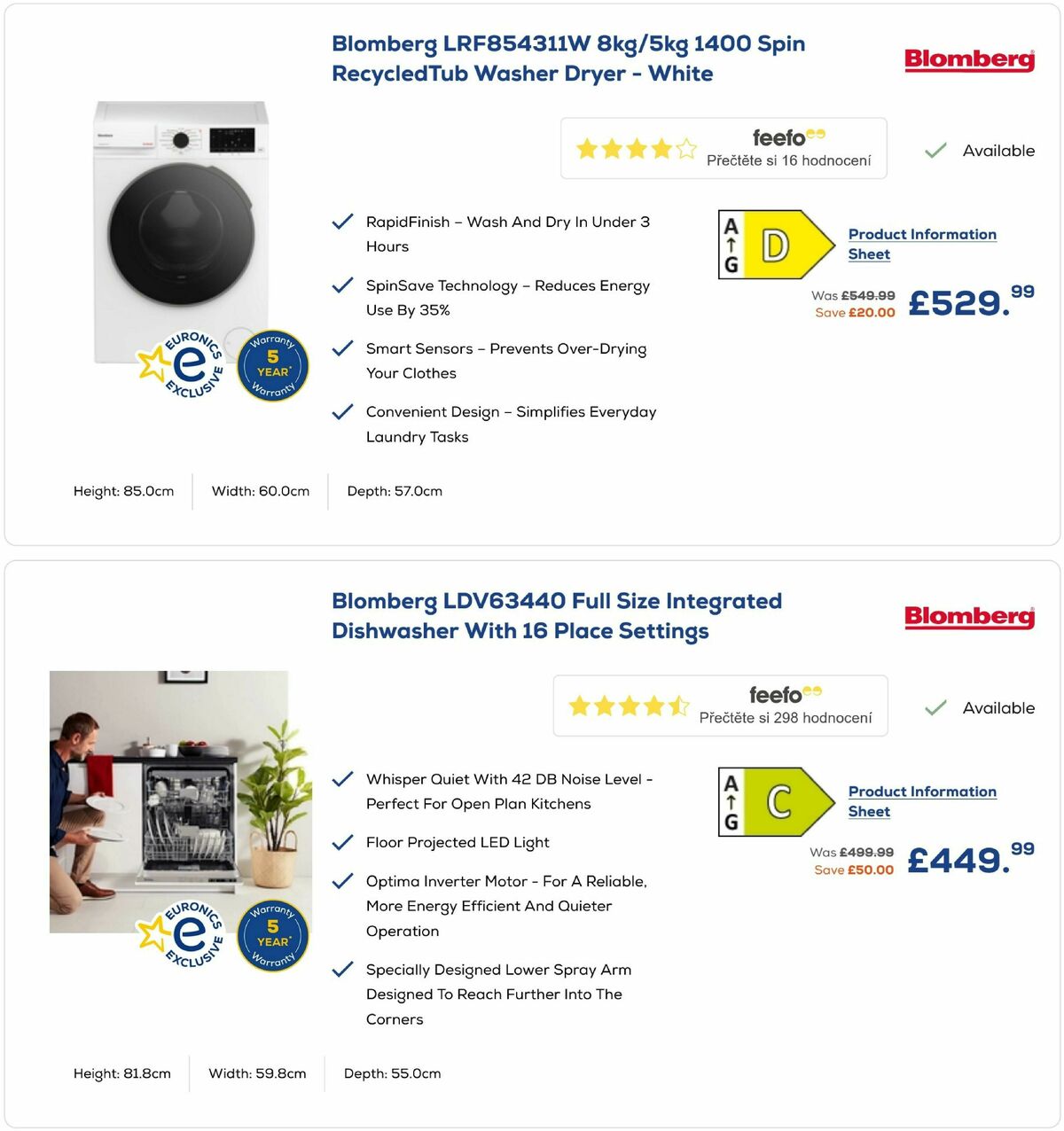 Euronics Offers from 29 April