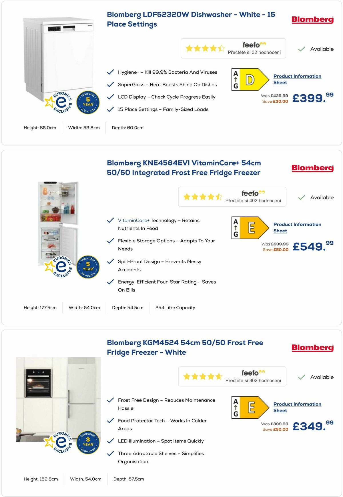 Euronics Offers from 29 April