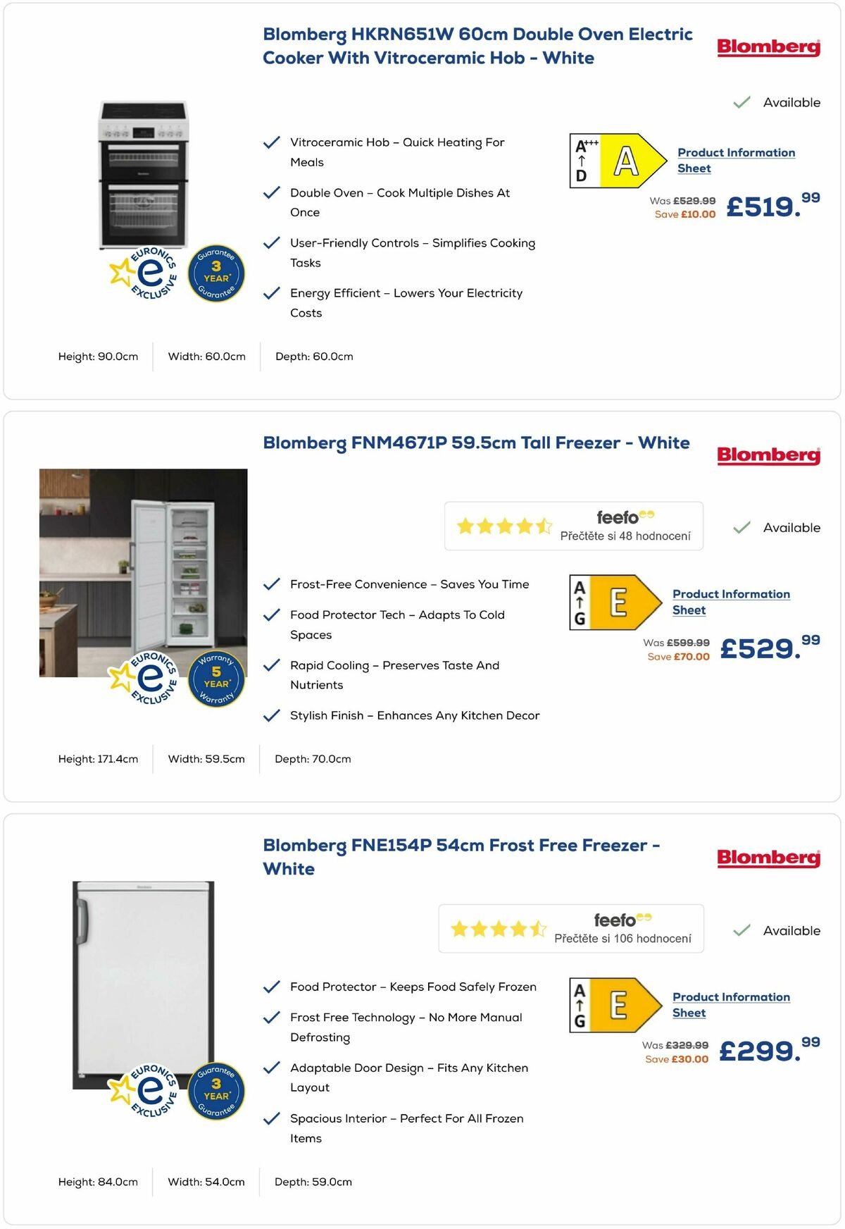 Euronics Offers from 29 April
