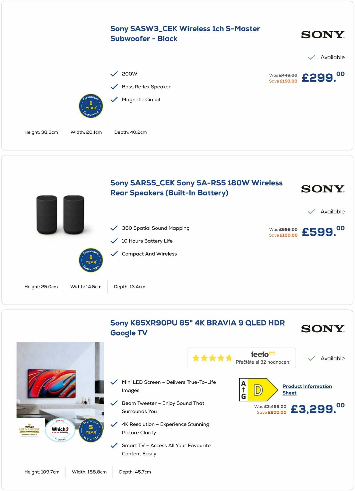 Euronics Offers from 29 April