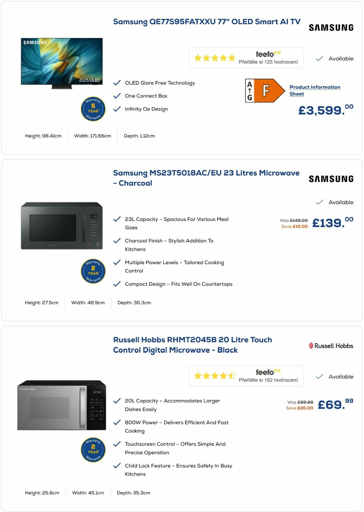 Euronics Offers from 29 April