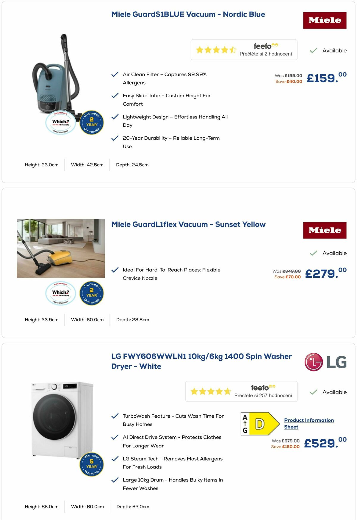 Euronics Offers from 14 May