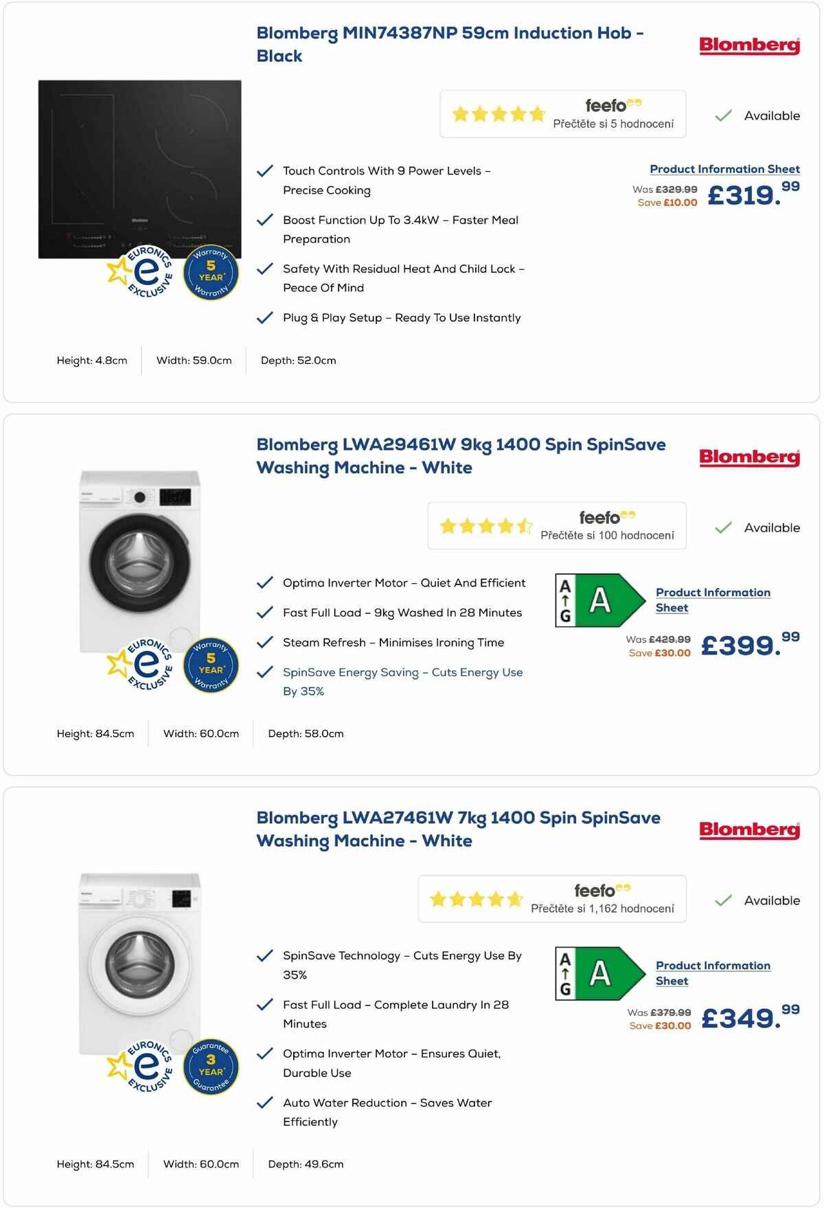 Euronics Offers from 14 May