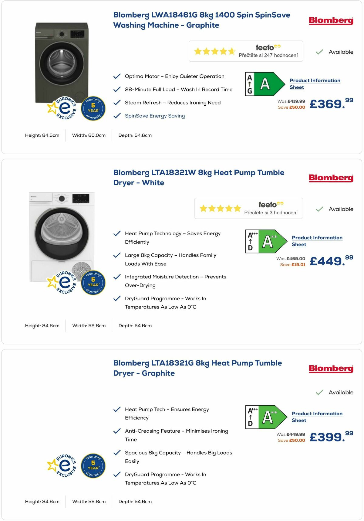 Euronics Offers from 14 May