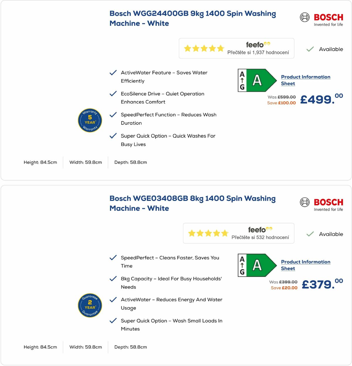 Euronics Offers from 14 May