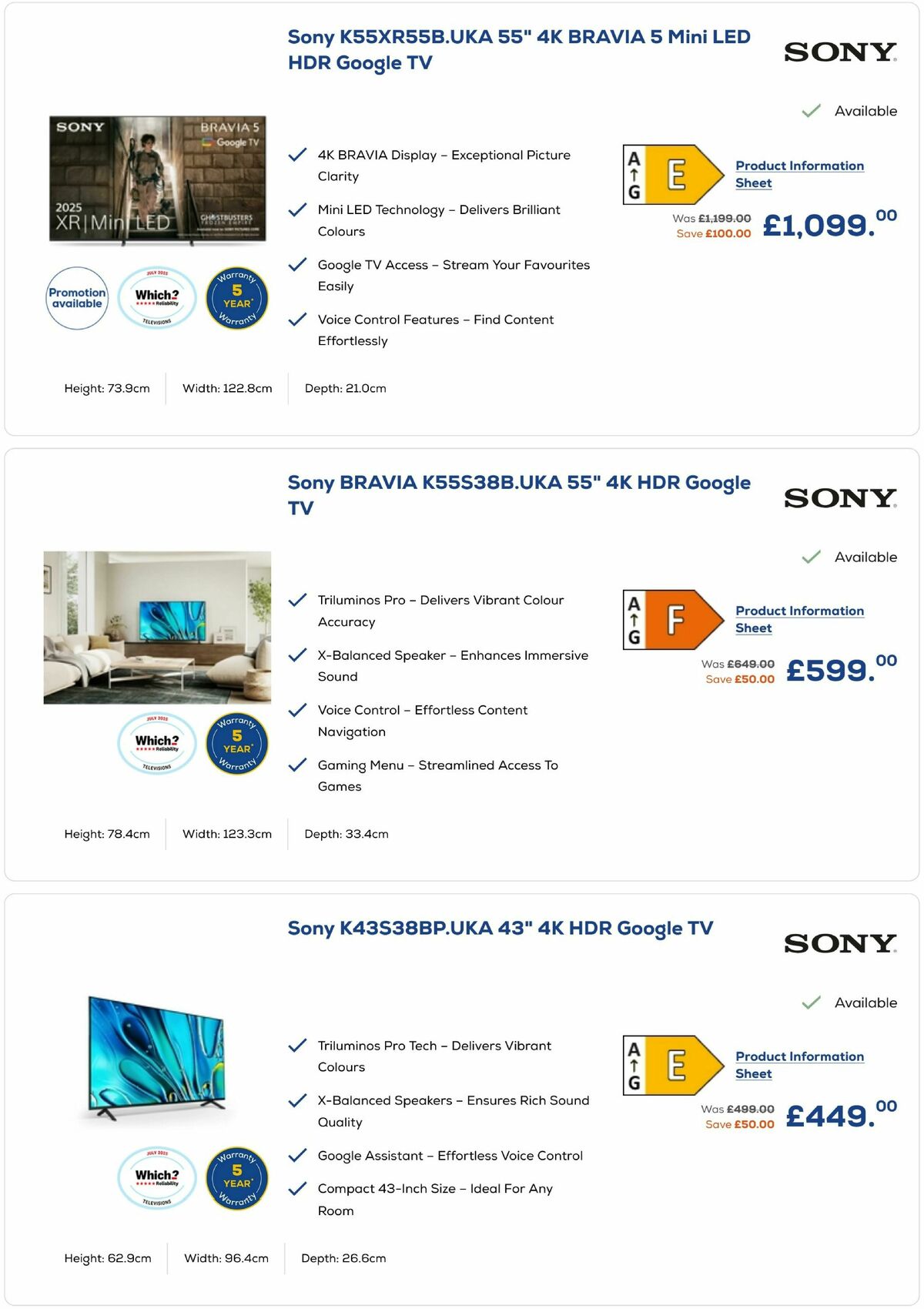 Euronics Offers from 14 May