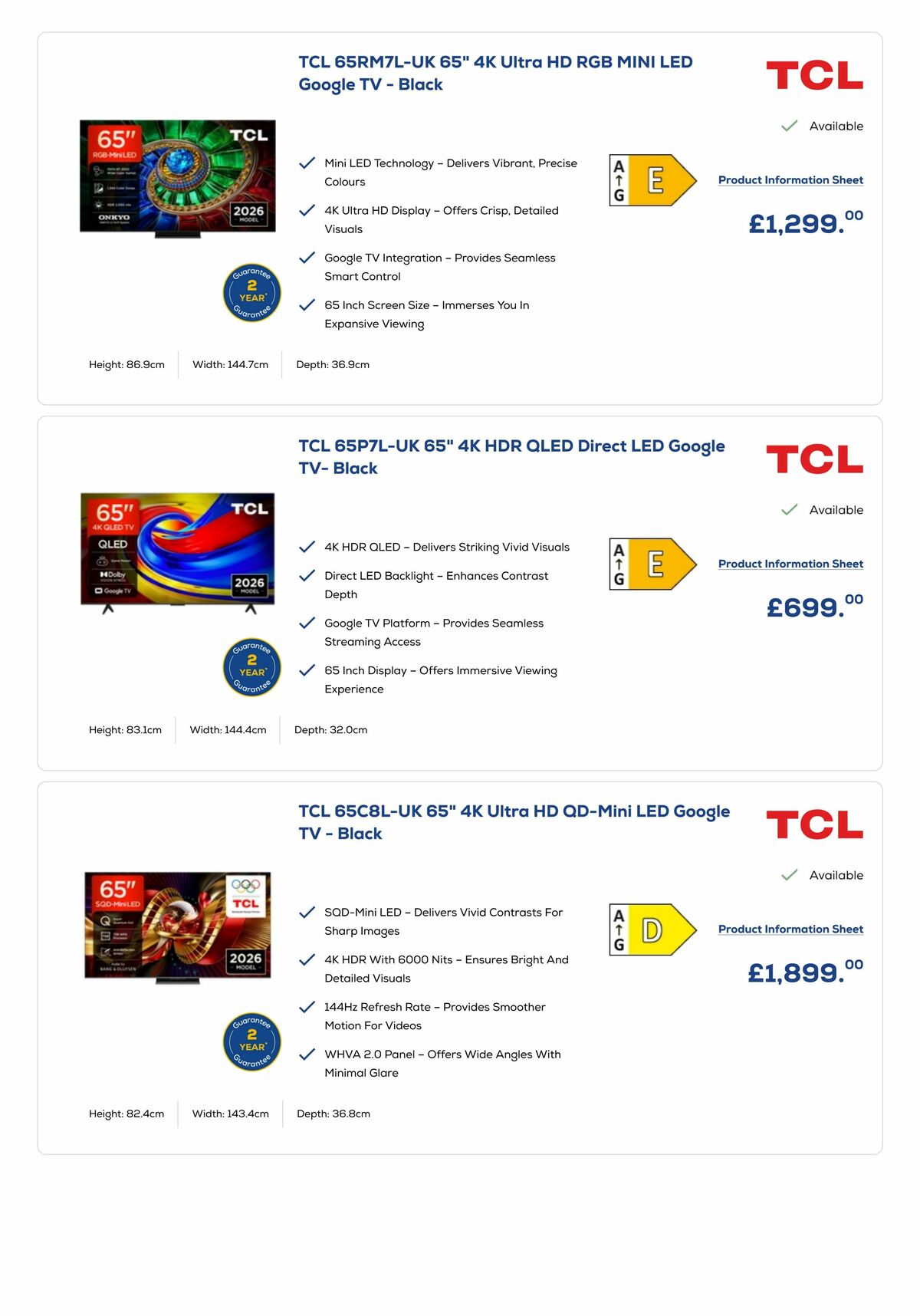 Euronics Offers from 3 June