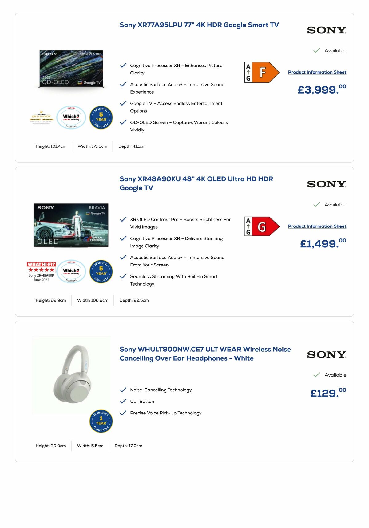 Euronics Offers from 3 June