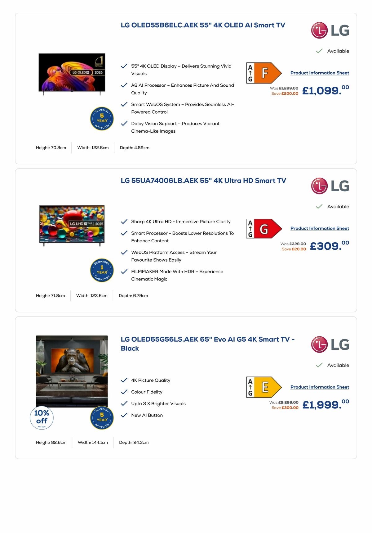 Euronics Offers from 3 June
