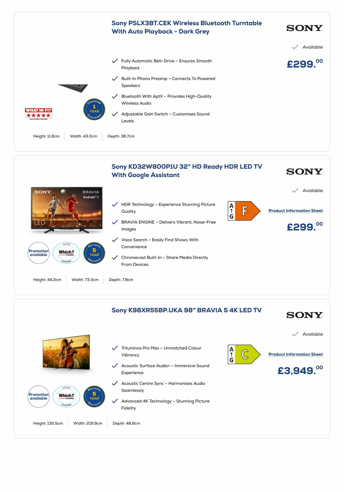 Euronics Offers from 3 June