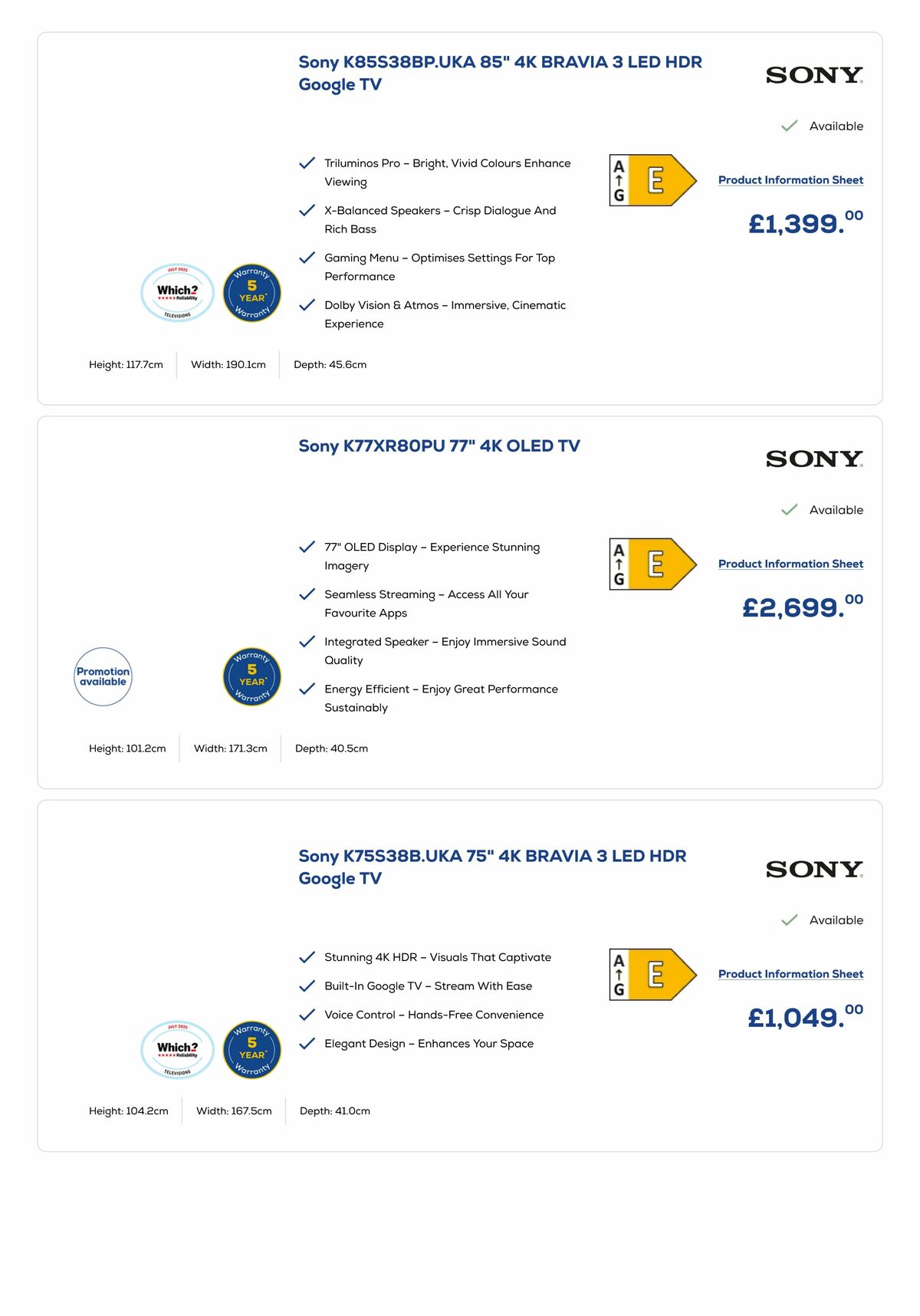 Euronics Offers from 3 June