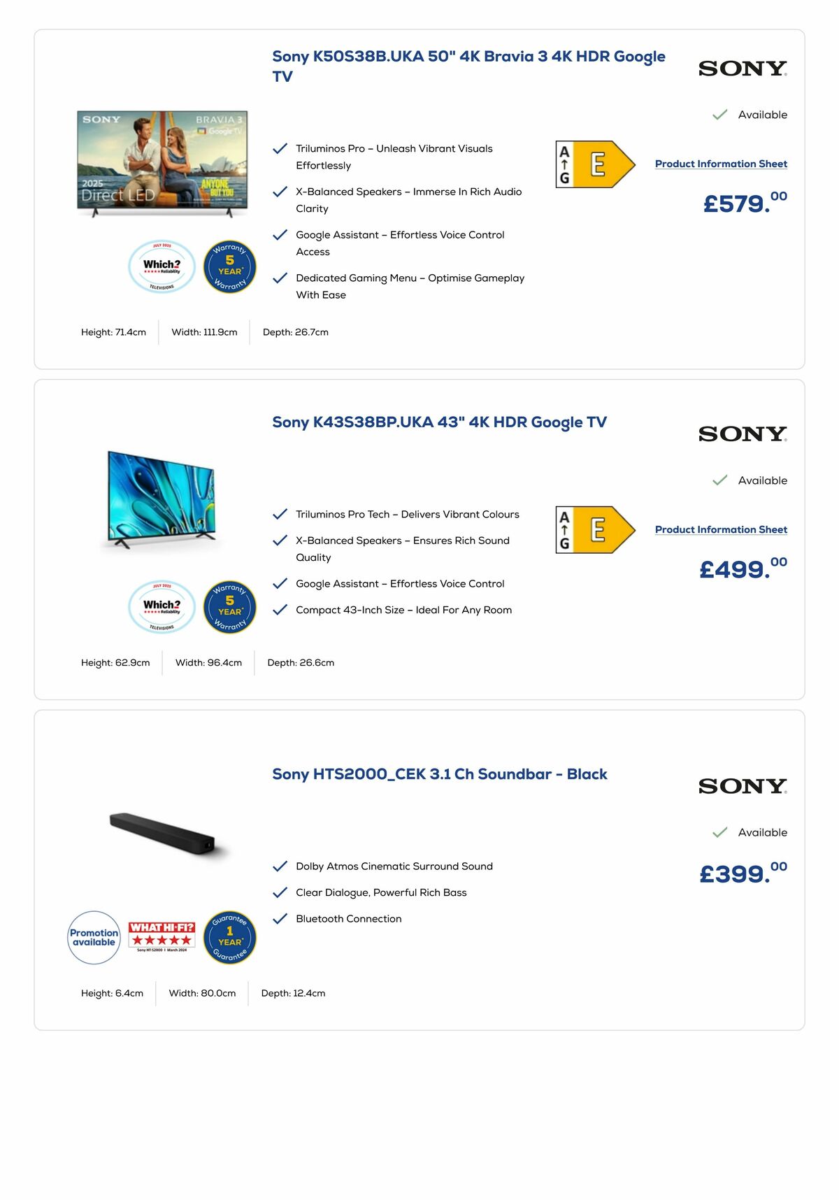 Euronics Offers from 3 June