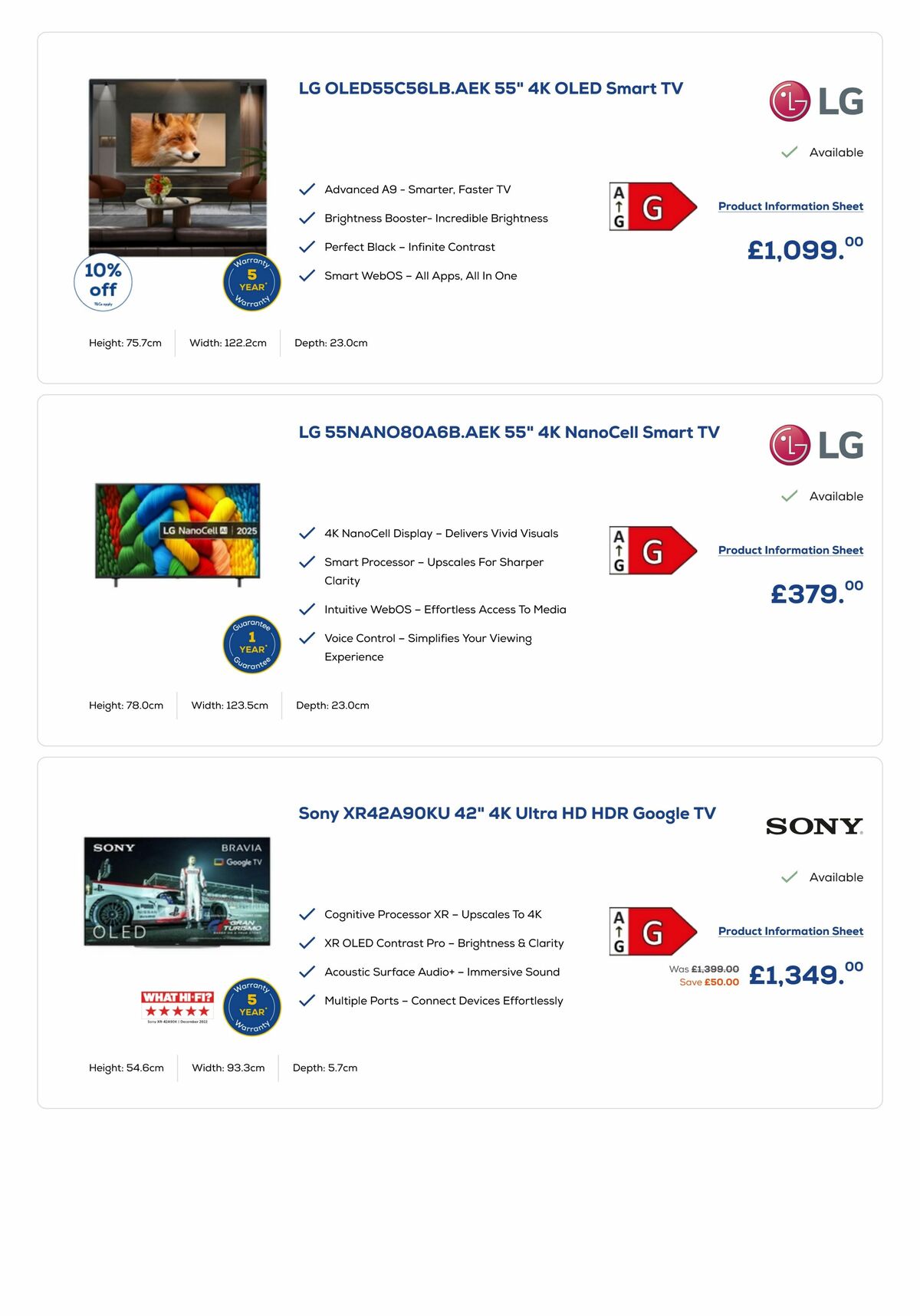 Euronics Offers from 3 June