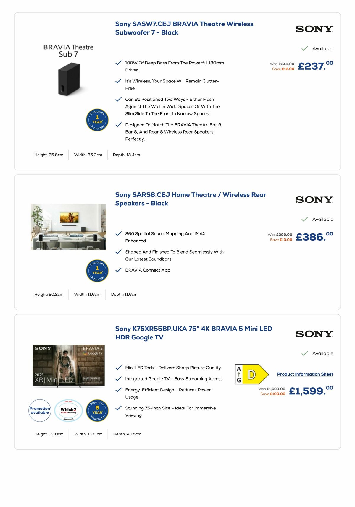 Euronics Offers from 3 June
