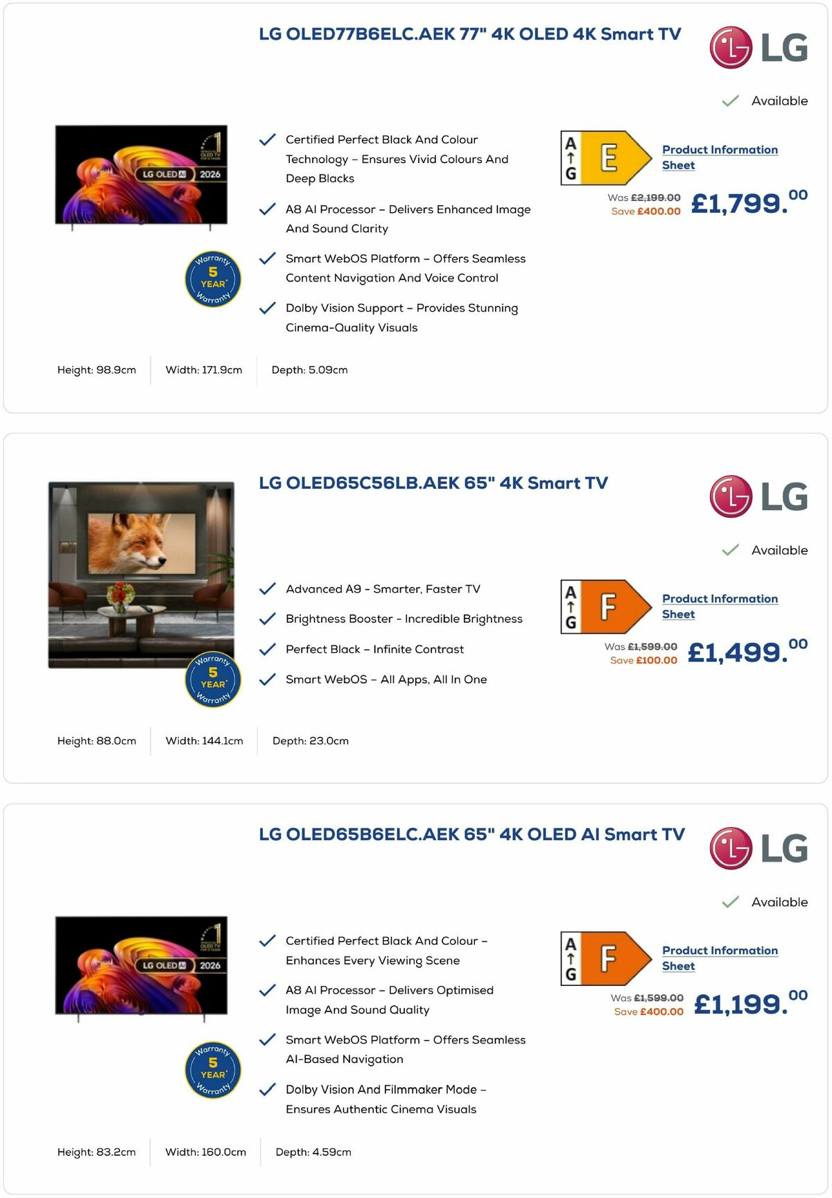 Euronics Offers from 30 June