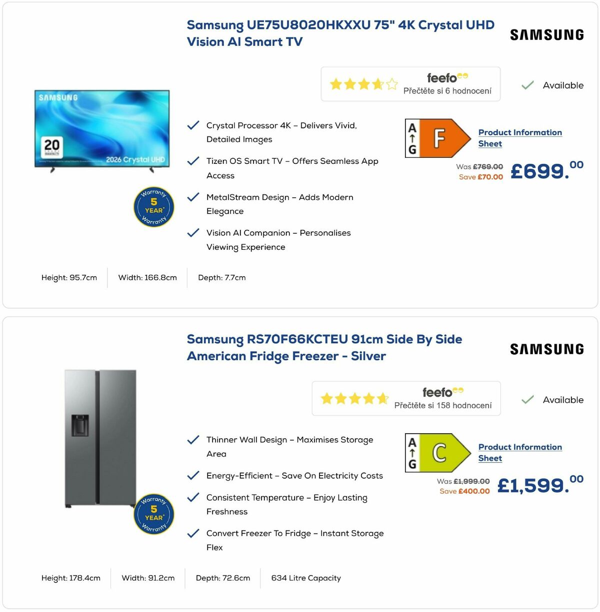 Euronics Offers from 25 July