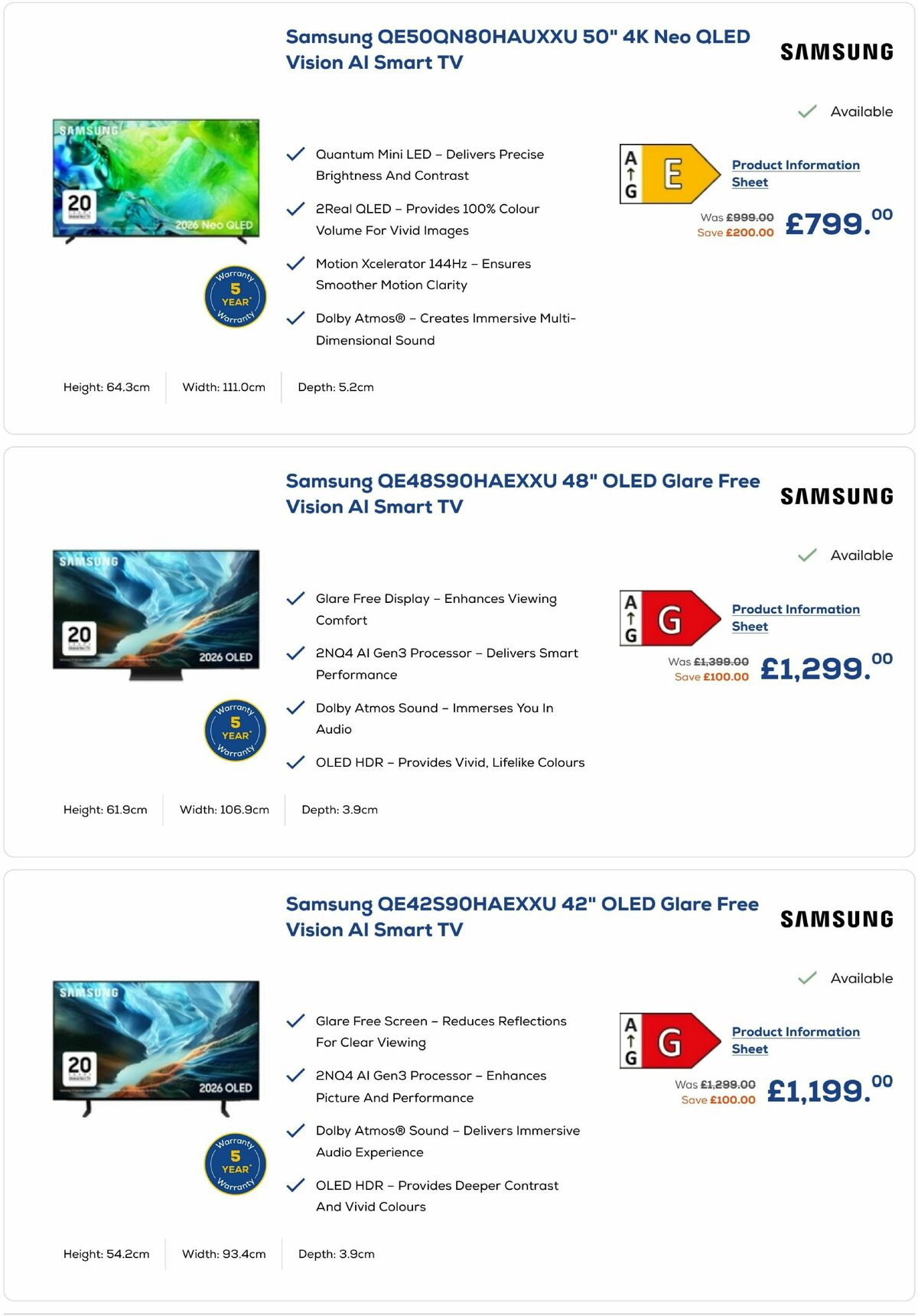 Euronics Offers from 25 July