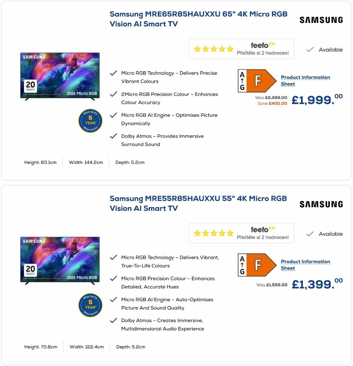 Euronics Offers from 25 July