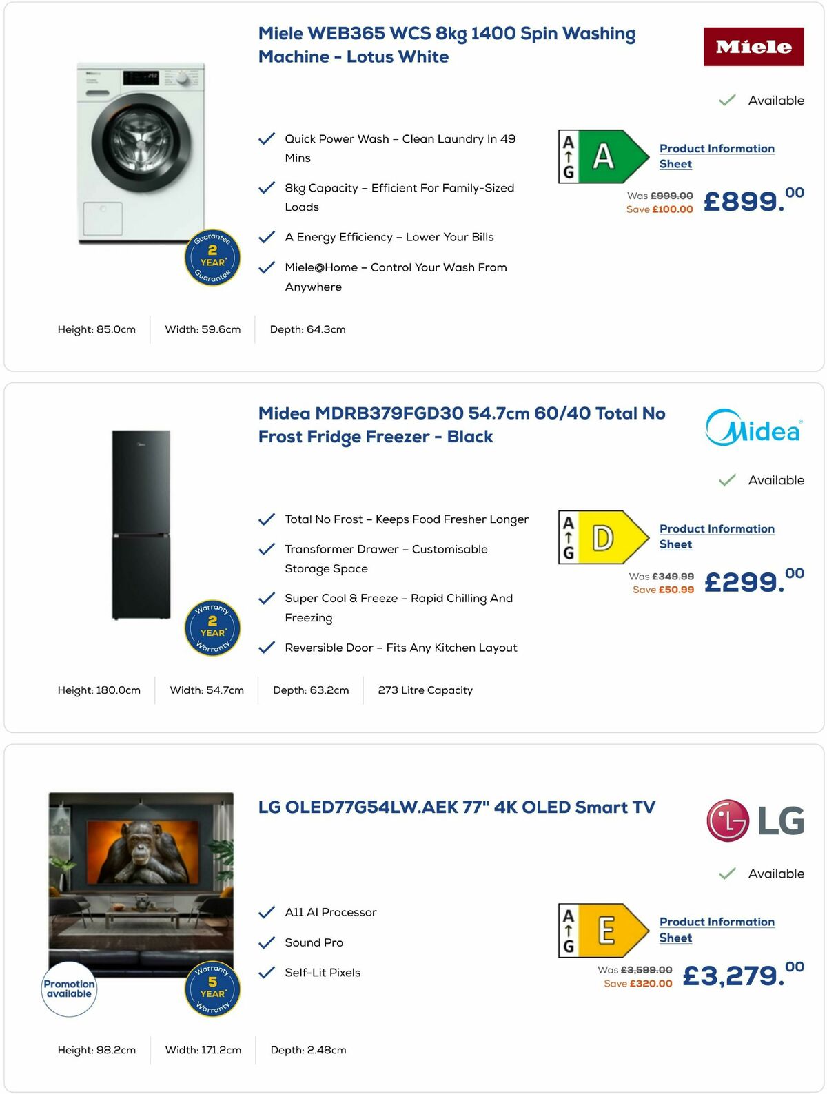Euronics Offers from 25 July