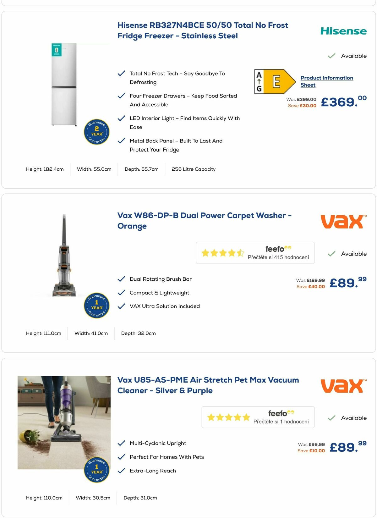 Euronics Offers from 25 July