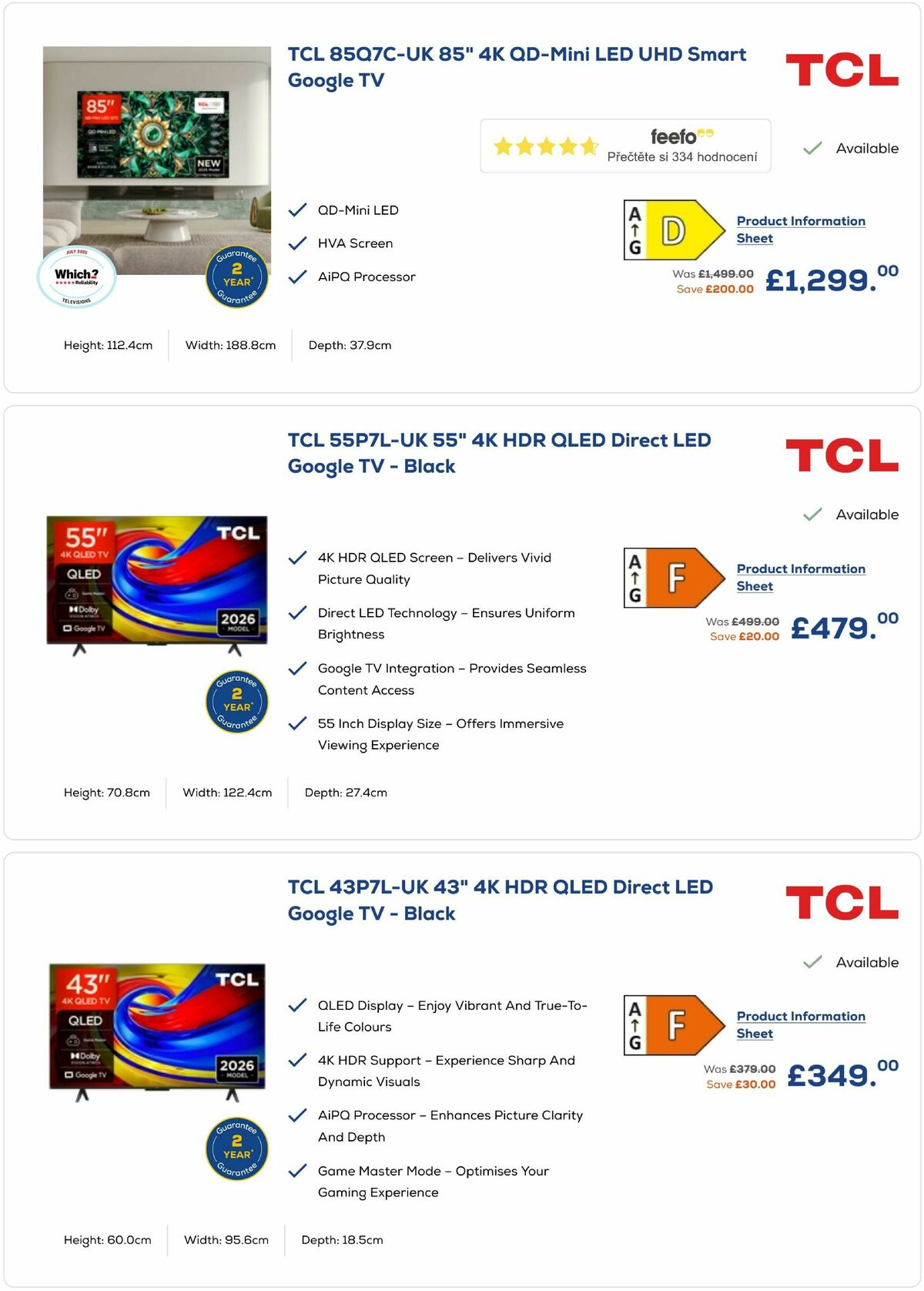 Euronics Offers from 25 July