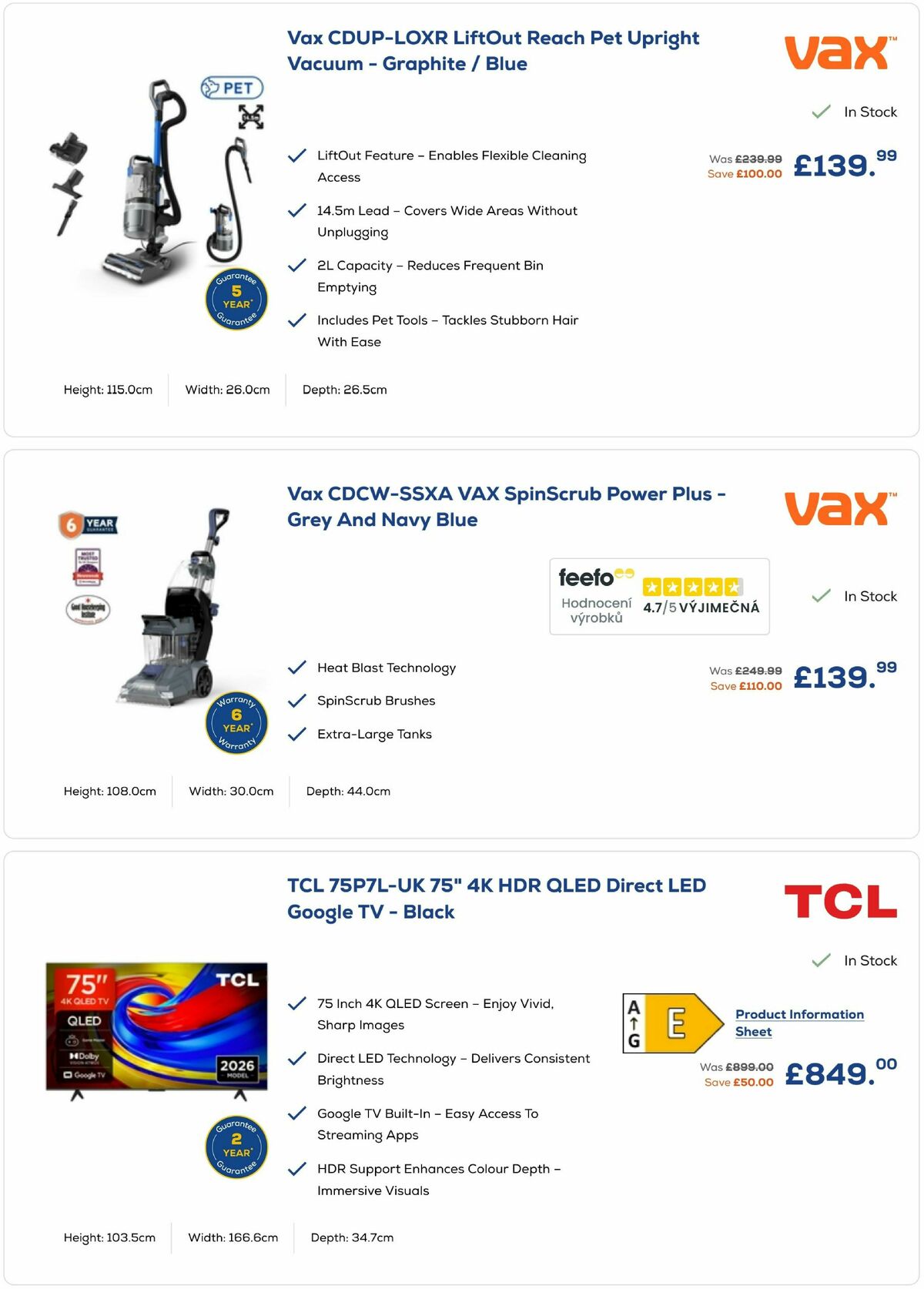Euronics Offers from 21 August