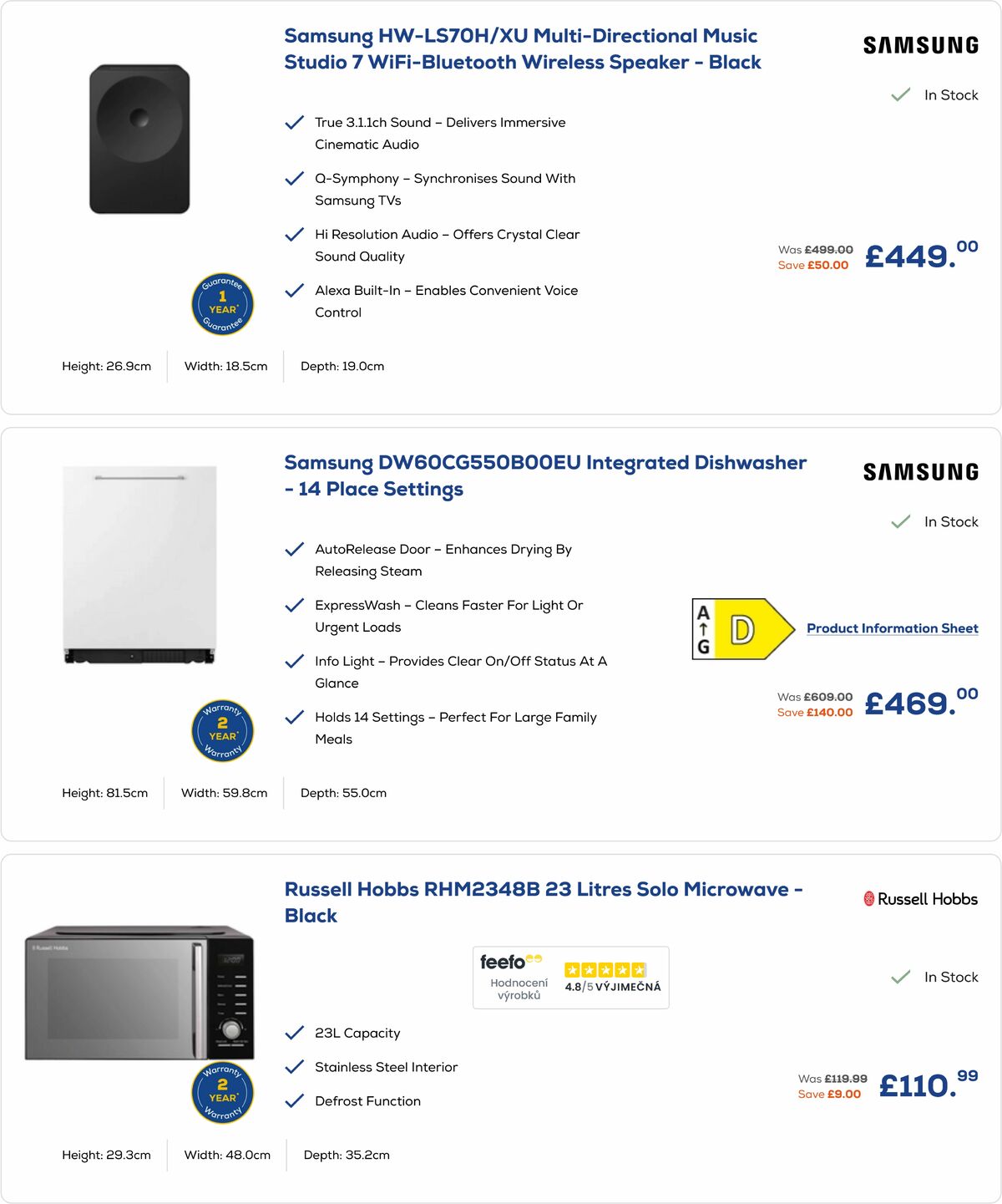 Euronics Offers from 9 September