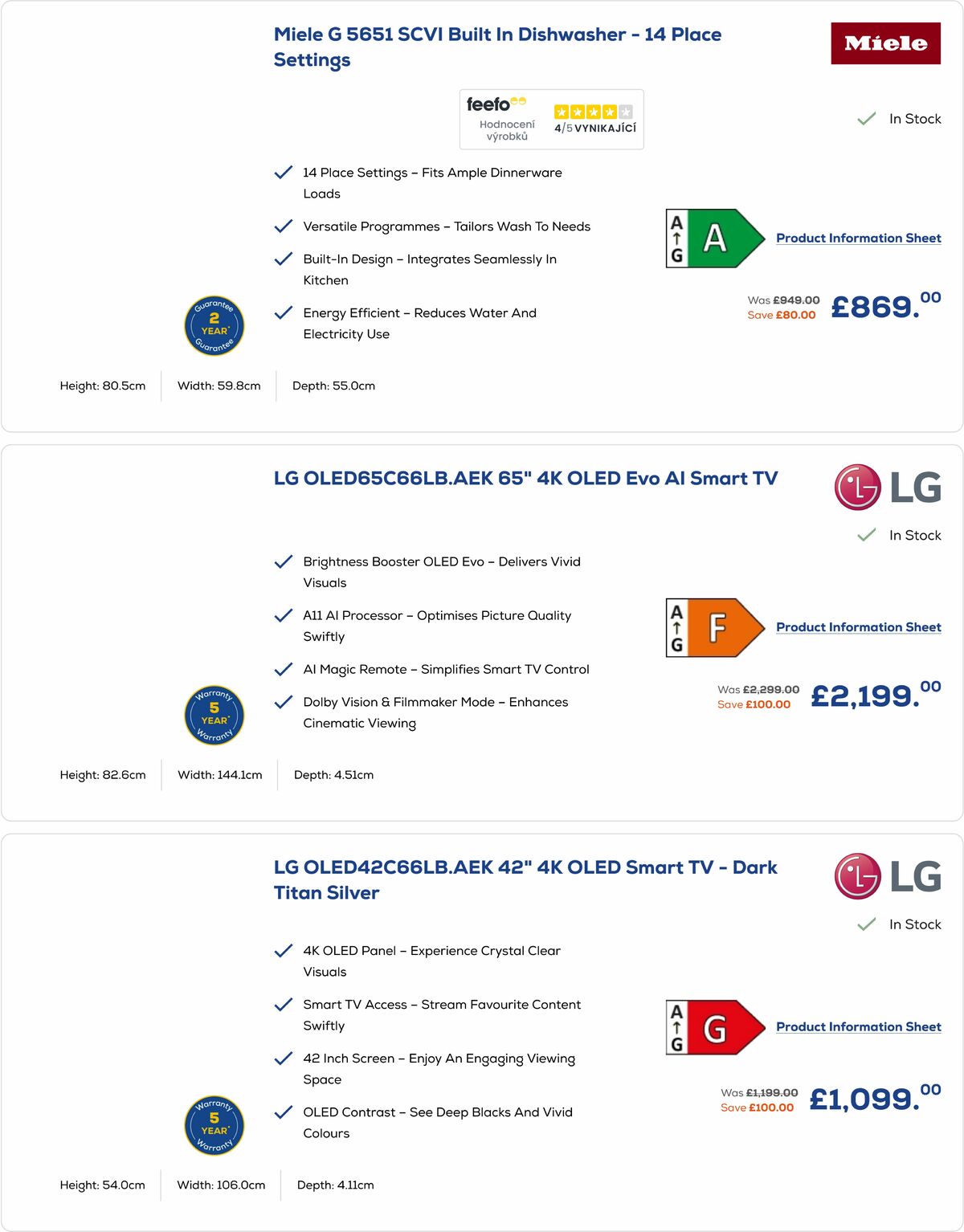 Euronics Offers from 9 September