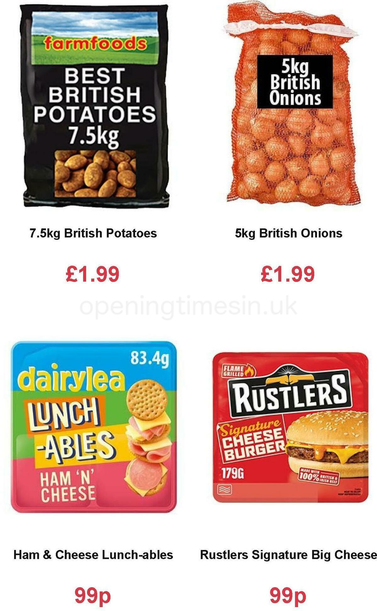 Farmfoods Offers from 5 January