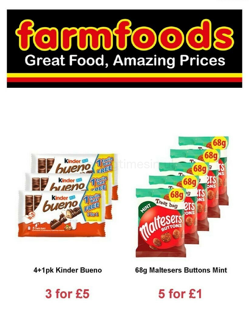 Farmfoods Offers from 26 January
