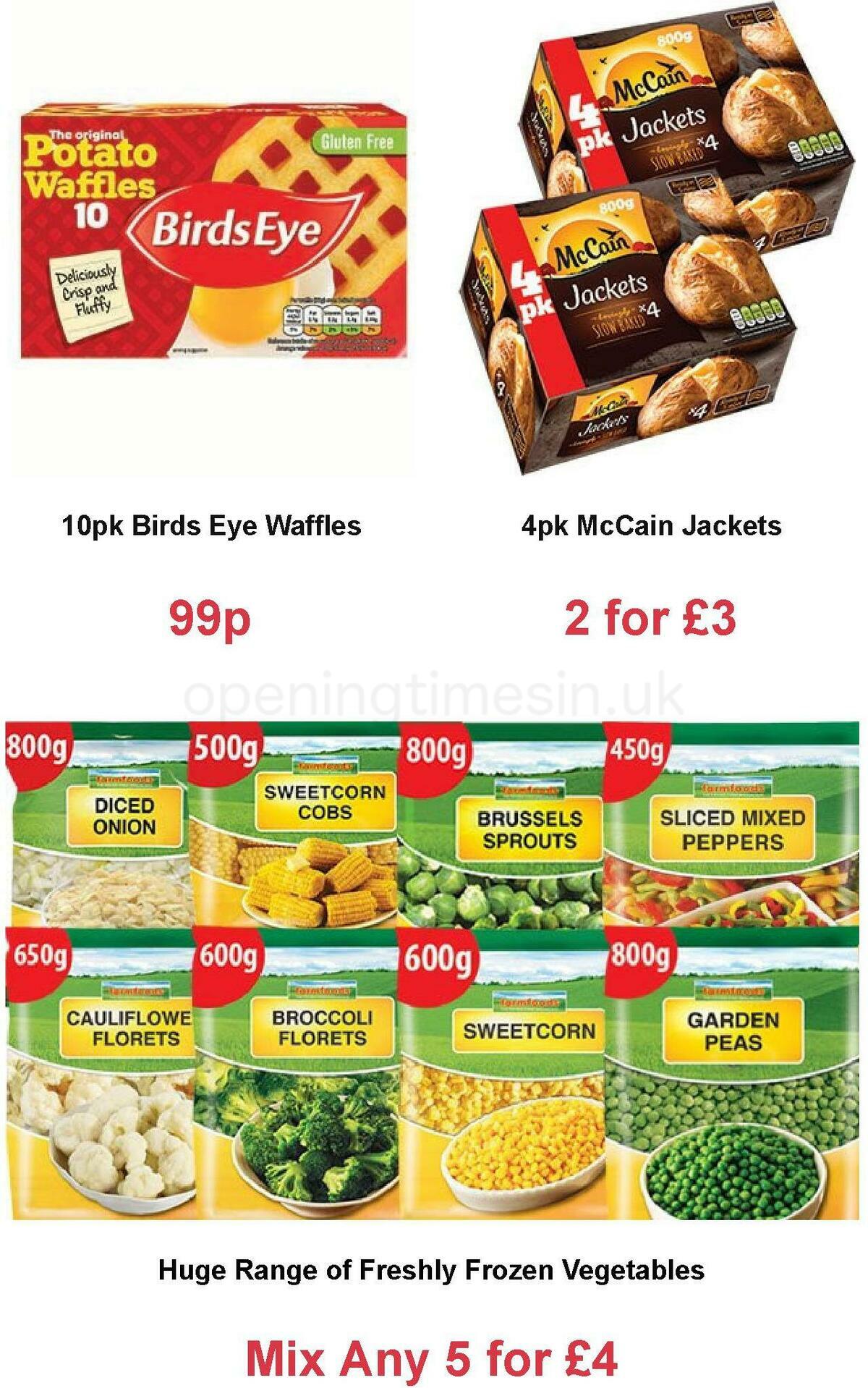 Farmfoods Offers from 26 January