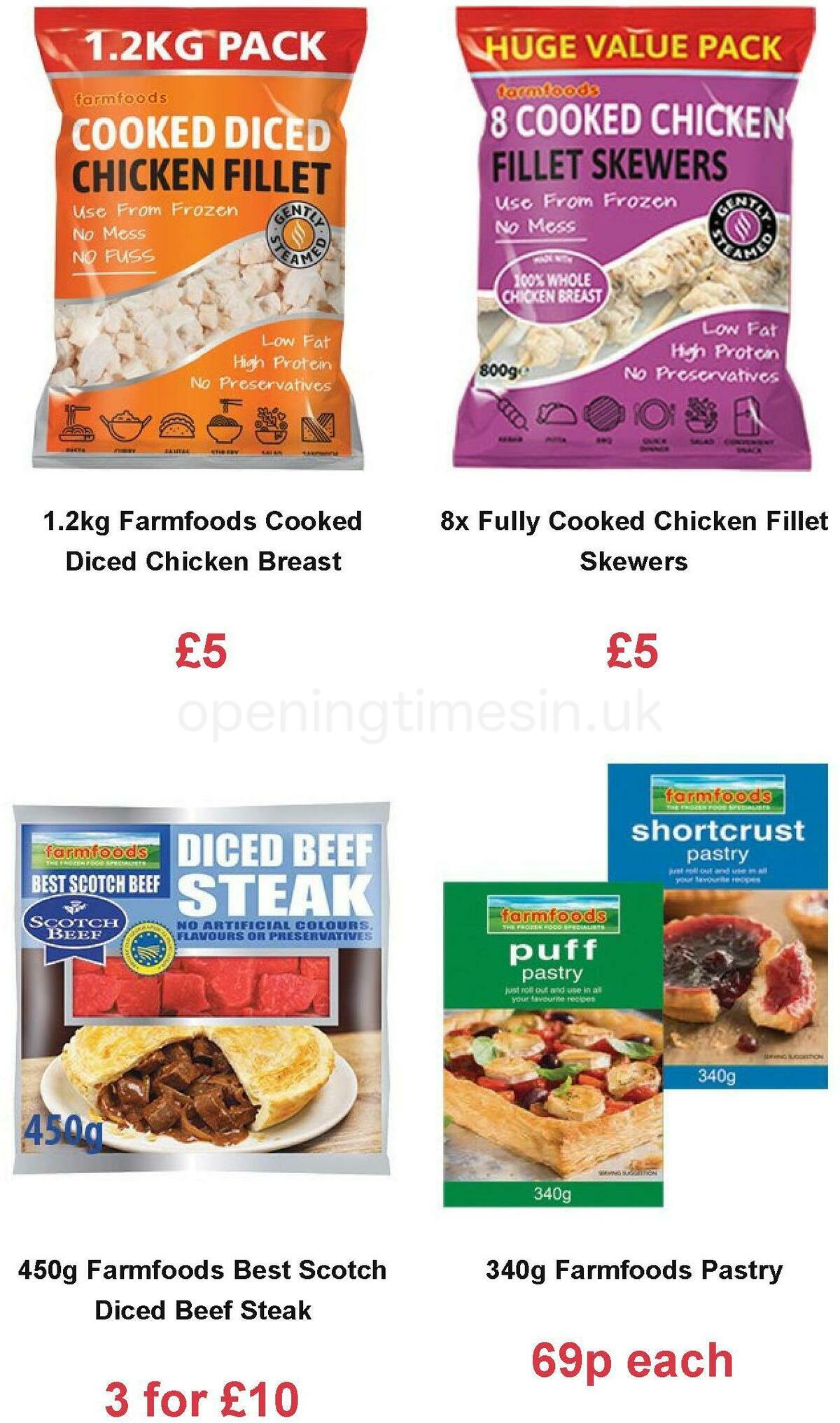Farmfoods Offers from 2 February