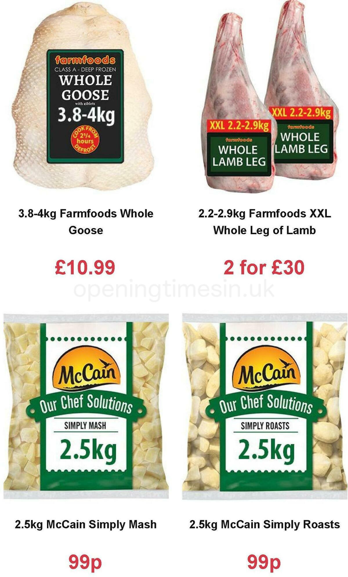 Farmfoods Offers from 3 March