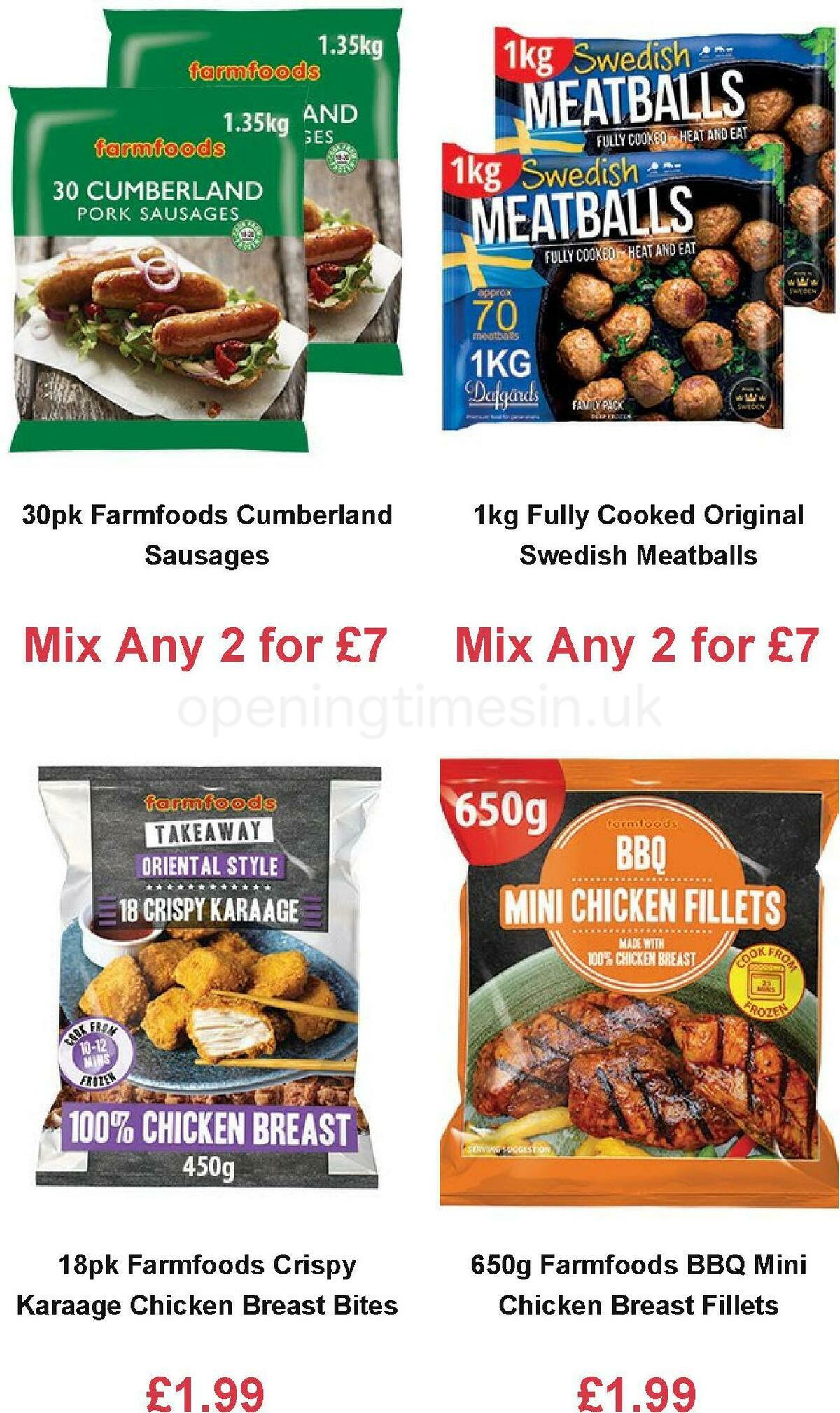 Farmfoods Offers from 3 March
