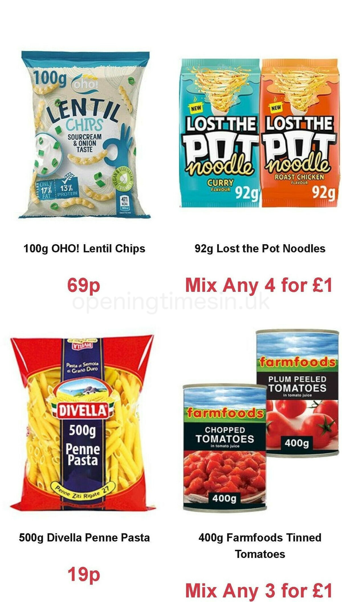 Farmfoods Offers from 3 March