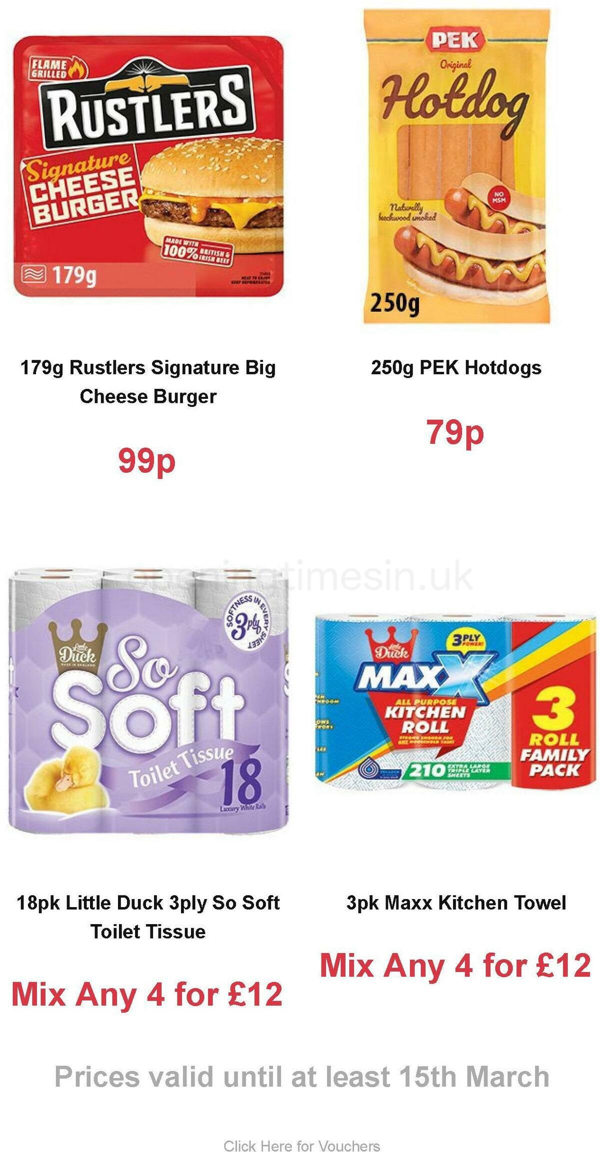 Farmfoods Offers from 3 March