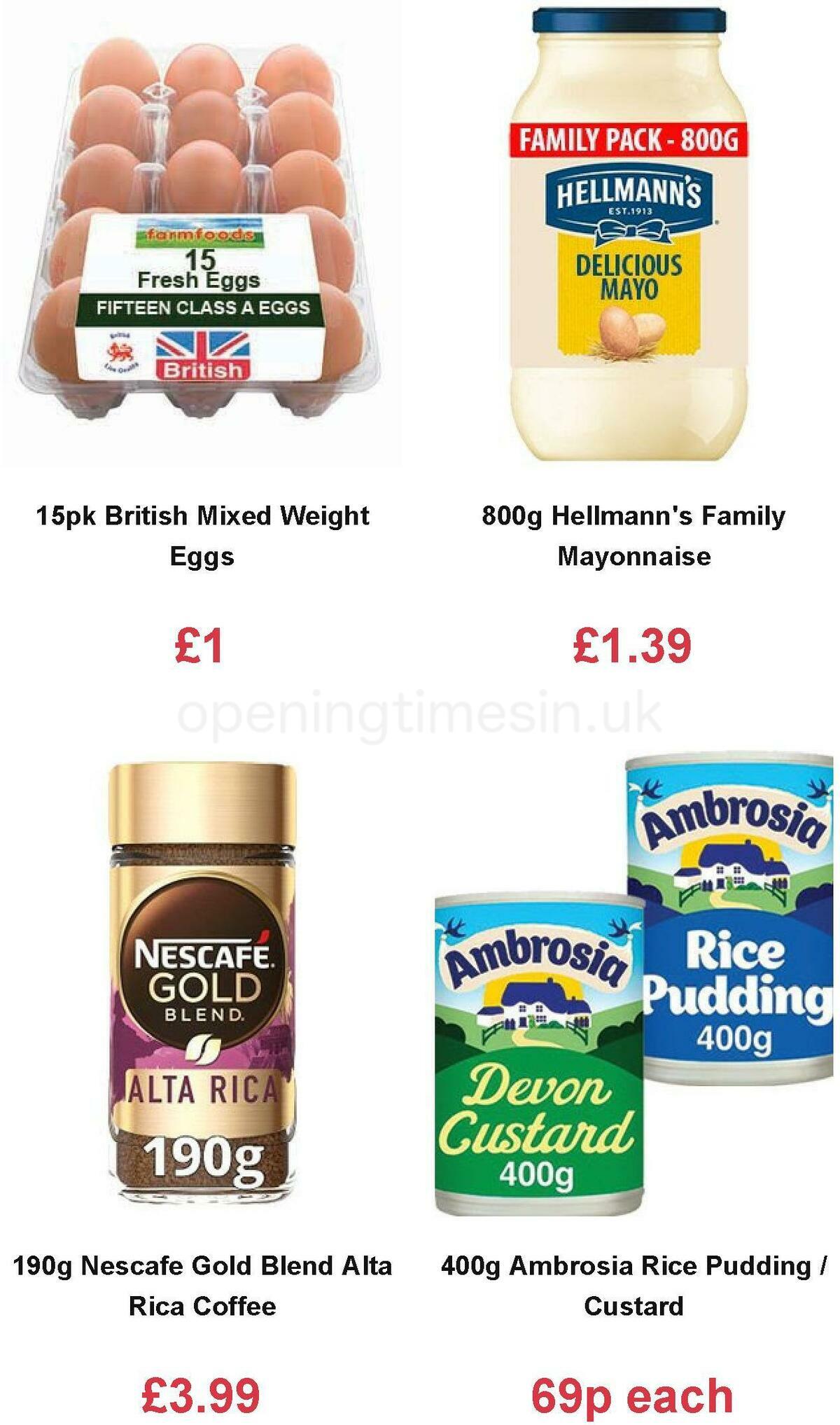 Farmfoods Offers from 10 March